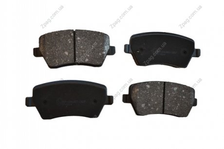 Колодки тормозные передні (E MARK) 32396