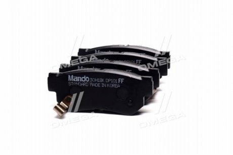 MPH18 MANDO  Тормозные колодки дисковые задние