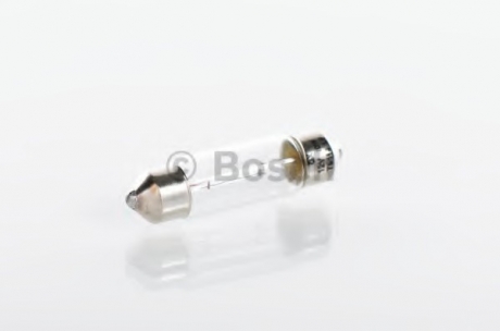 1987302228 Bosch Лампа розжарювання 12V 10W SV8,5-8 Pure Light 35мм (вир-во Bosch)
