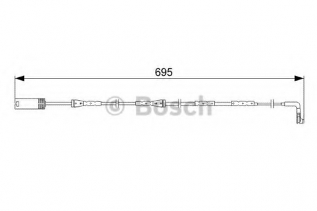 1987473050 Bosch Датчик износа тормозных колодок