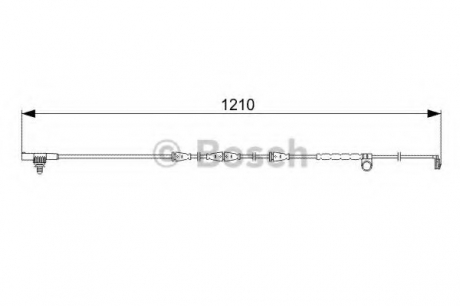 1987473054 Bosch Датчик износа тормозных колодок