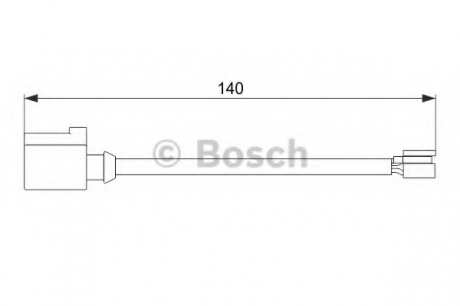 1987474566 Bosch Датчик зносу гальмівних колодок