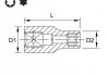 GAAR1402 Toptul Набор головок TORX 1/4"-1/2" E4-E24 14ед.(звезда Давида) GAAR1402(TOPTUL) (фото 6)