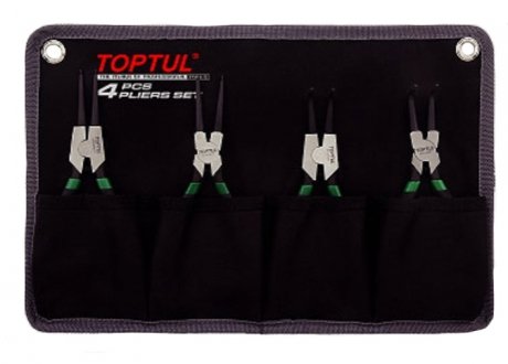 Набір знімачів стопорних кілець 4од. (У чохлі) TOPTUL GPAQ0401 (TOPTUL) GPAQ0401