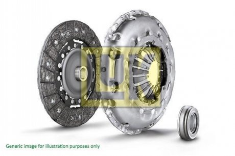 623 3543 00 Luk  Сцепление MAZDA 3, 5 (CR19), 1,8-2.0, 03-14 (пр-во LUK)