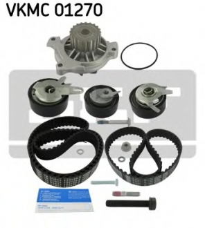 VKMC 01270 SKF Роликовий модуль натягувача ременя (ролик, ремінь, помпа)