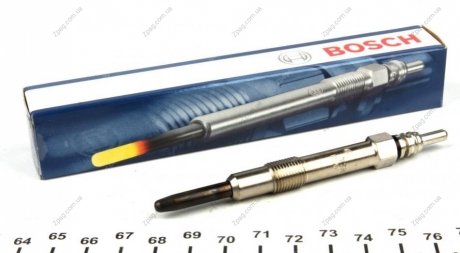 0 250 202 036 Bosch Свеча накаливания GLP007 FIAT DOBLO, OPEL ZAFIRA 1.9 05-10 (пр-во BOSCH)