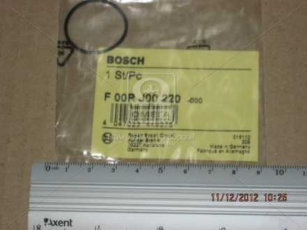 F 00R J00 220 Bosch Кільце гумове