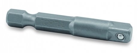 Перехідник 1/4"х1/4" L50 (6-гр. під шуруповерт Х квадрат) TOPTUL FPKA0808 (TOPTUL) FPKA0808