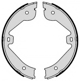 S85536 Brembo Гальмівні  колодки барабанні Brembo