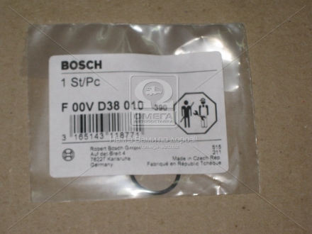 F 00V D38 010 Bosch Кольцо форсунки с o-сечением (пр-во Bosch)