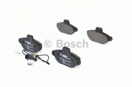 0 986 424 379 Bosch Гальмівні колодки, дискові