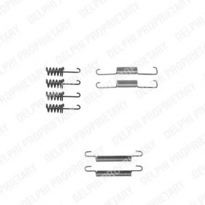 LY1258 DELPHI Монтажний комплект колодки