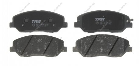 GDB3418 TRW Комплект тормозных колодок, дисковый тормоз