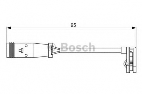 1 987 473 036 Bosch Датчик износа колодок (пр-во Bosch)