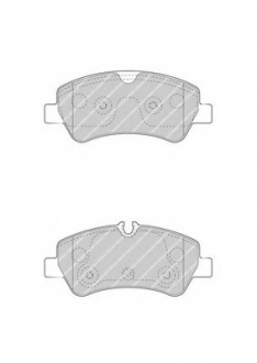 FVR4398 Ferodo Гальмівні колодки, дискові