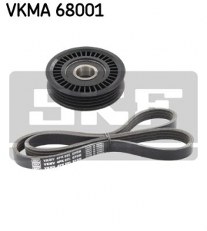 VKMA 68001 SKF Роликовий модуль натягувача ременя (ролик, ремінь)
