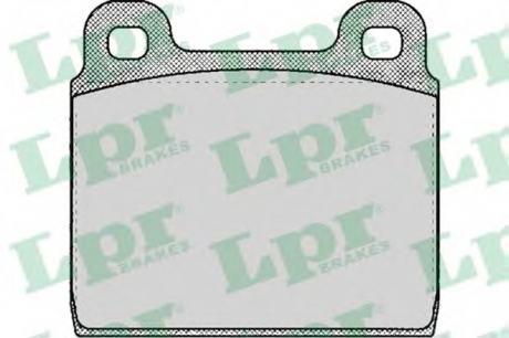 05P109 LPR Тормозные колодки дисковые