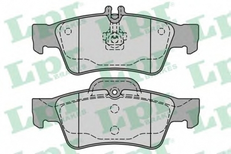 05P1232 LPR Колодка гальм. диск. MB C-CLASS (W203, S203), CLS (C219), E-CLASS задн. (вир-во LPR)