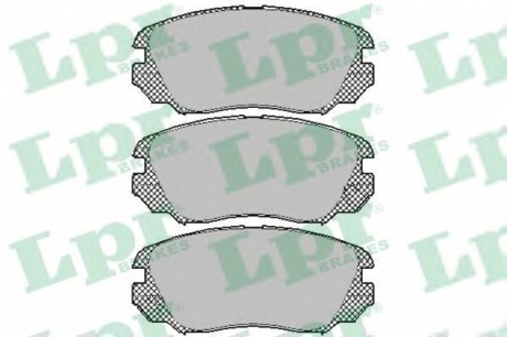 05P1409 LPR Тормозные колодки дисковые