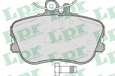 05P492 LPR Тормозные колодки дисковые