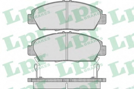 05P567 LPR Тормозные колодки дисковые