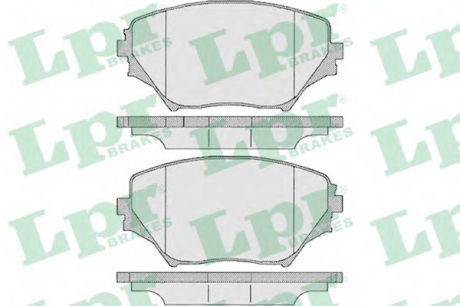 05P958 LPR Тормозные колодки дисковые