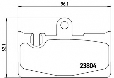 P83059 Brembo Гальмівні колодки дискові