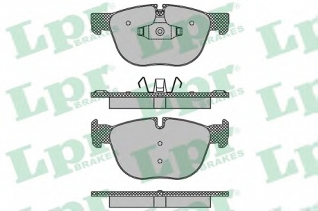 05P1496 LPR Тормозные колодки дисковые