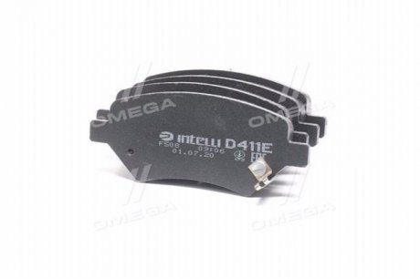 D411E INTELLI  Тормозные колодки дисковые