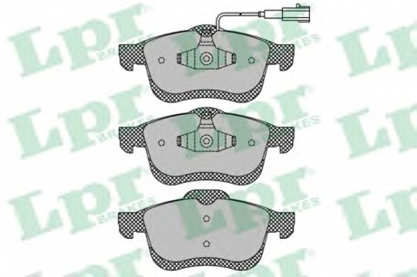 05P1494 LPR Тормозные колодки дисковые