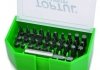 GAAW3101 Toptul Набор бит 1/4" SL;PH;PZ;TORX;HEX +магнитный держатель 31ед.(TOPTUL) (фото 1)