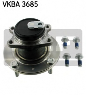 VKBA 3685 SKF Ступица колеса (с подшипником) задняя (VKBA3685) SKF