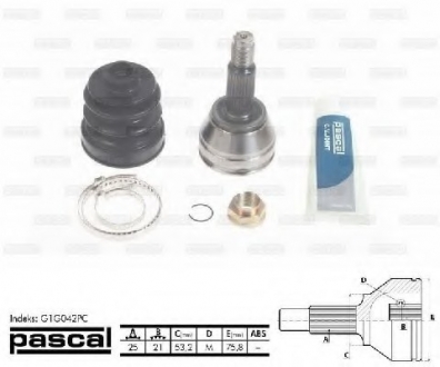 Шарнир привідного валу G1G042PC