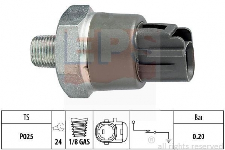 Датчик тиску мастила 1 800 114