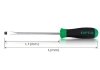 FAAB0308 Toptul Викрутка шліцьова 3.0 x 75mm TOPTUL FAAB0308(TOPTUL) (фото 3)