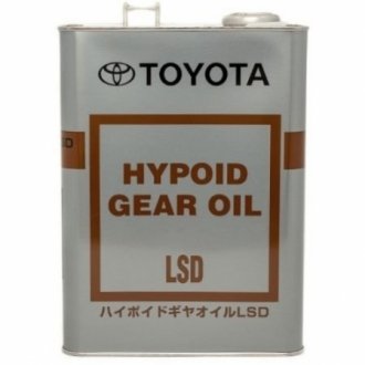 08885-00305 Toyota  Масло трансмиссионное Hypoid Gear LSD 85W-90 GL-5 (Japan) 4L