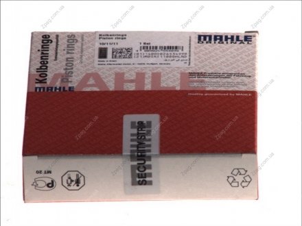 145 34 N0 MAHLE Кольца поршневые (1cyl) Knorr