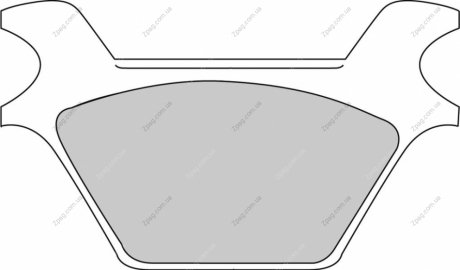 FDB2001P Ferodo Гальмівна колодка (диск)