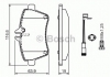 0986494087 Bosch Колодка торм. диск. MERCEDES A-CLASS (W169) передн. (пр-во Bosch) (фото 8)