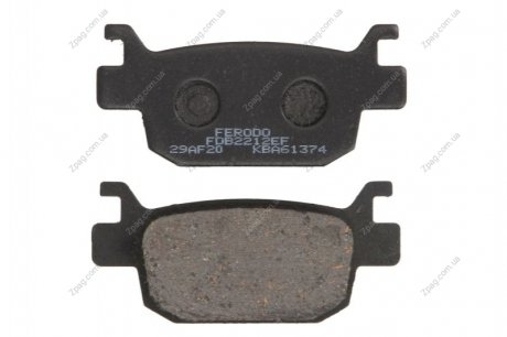 FDB2212EF Ferodo Тормозные колодки