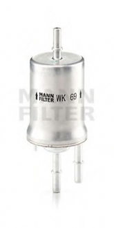 WK 69 MANN Фильтр топл. AUDI A1,A3 (пр-во MANN)