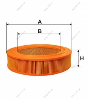 WA6484 WIXFILTRON Фільтр повітряний ГАЗ (ЗМЗ 402) (3102-1109013) (вир-во WIX-FILTERS UA)