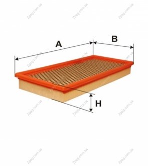 WA6580 WIXFILTRON Фильтр воздушный MB WA6580/AP010/2 (пр-во WIX-Filtron)