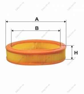 WA6586 WIXFILTRON Фильтр воздушный FIAT PUNTO AR232/1/WA6586 (пр-во WIX-Filtron)