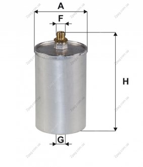 WF8038 WIXFILTRON Фильтр топл. MB W124 WF8038/PP834 (пр-во WIX-Filtron)