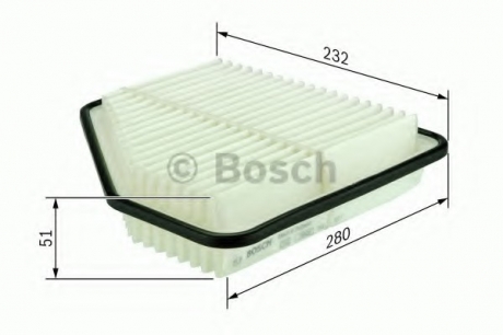 F026400162 Bosch Фильтр воздушный LEXUS GS 3.0-4.5 05-11 (пр-во BOSCH)