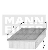 C 4371/2 MANN Фильтр воздушный (пр-во MANN)