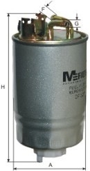 DF327 MFILTER Фильтр топл. VW T4, PASSAT (пр-во M-Filter)