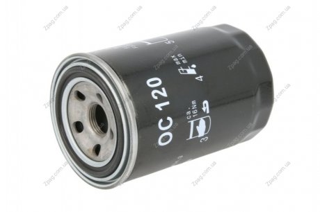 OC120 MAHLE Фільтр масляний двигуна (вир-во Knecht-Mahle)